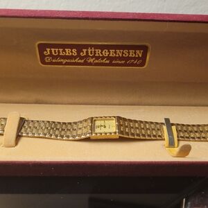 Gold Women's Watch Bracelet